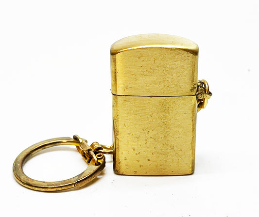 1960s Brass Mini Keychain / Pendant Lighter