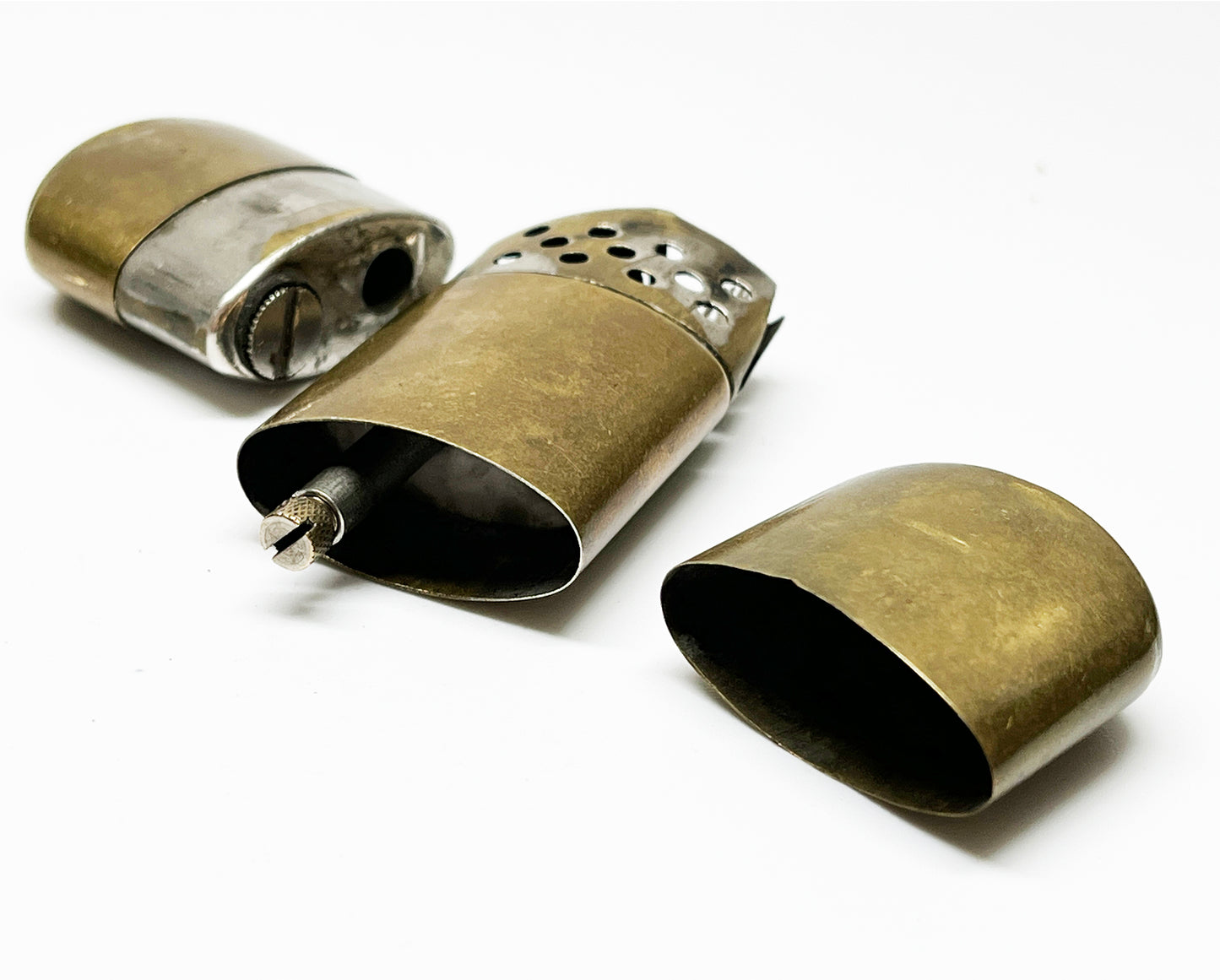Working Brass 1930s Trench Lighter