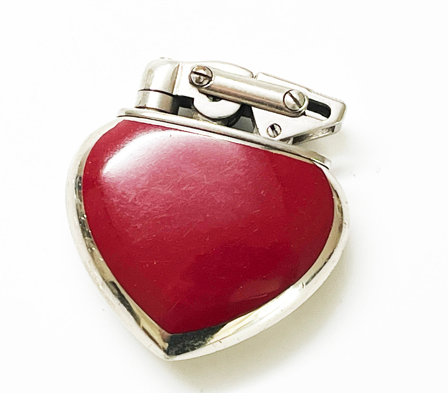 1930s Antique German Karl Wieden KW Figural Heart Lighter