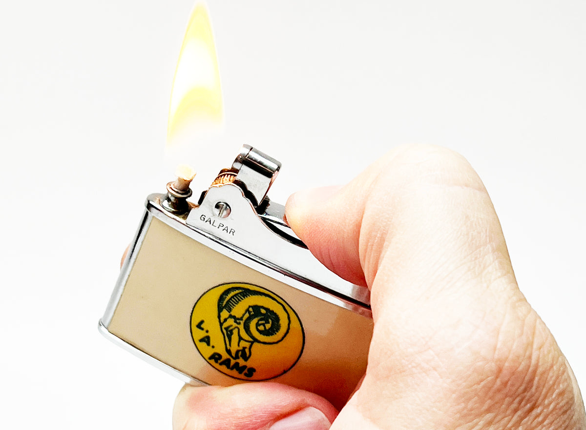 1960s Los Angeles LA Rams Vintage Lighter