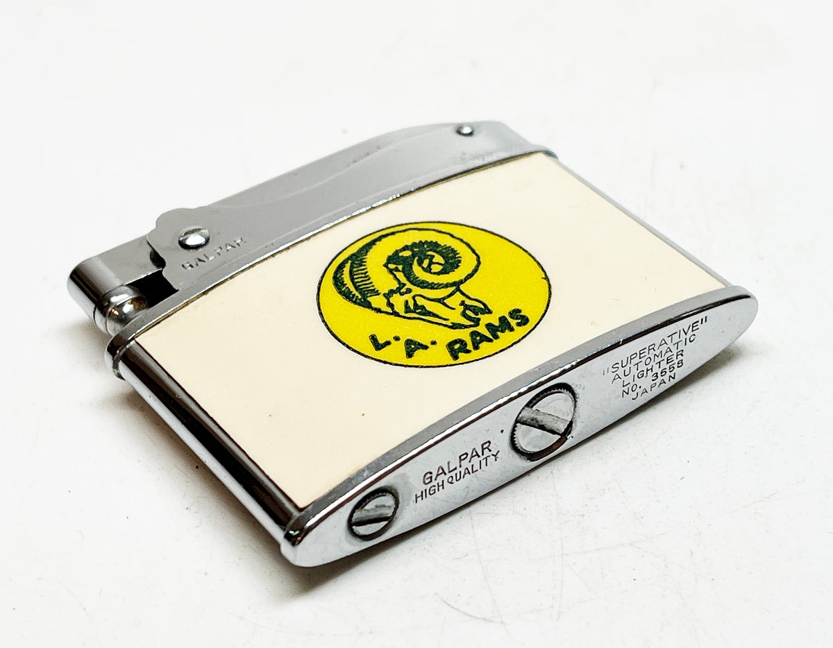 1960s Los Angeles LA Rams Vintage Lighter