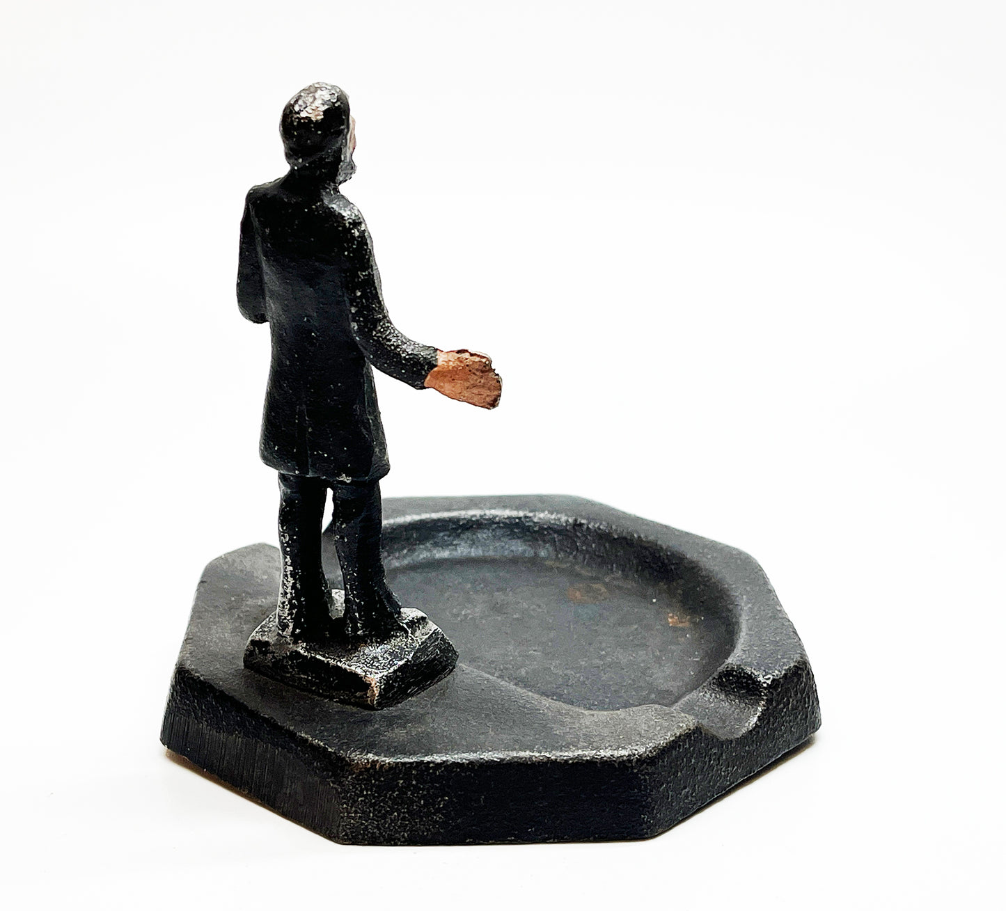 1940s Abraham Lincoln Cast Iron Ashtray