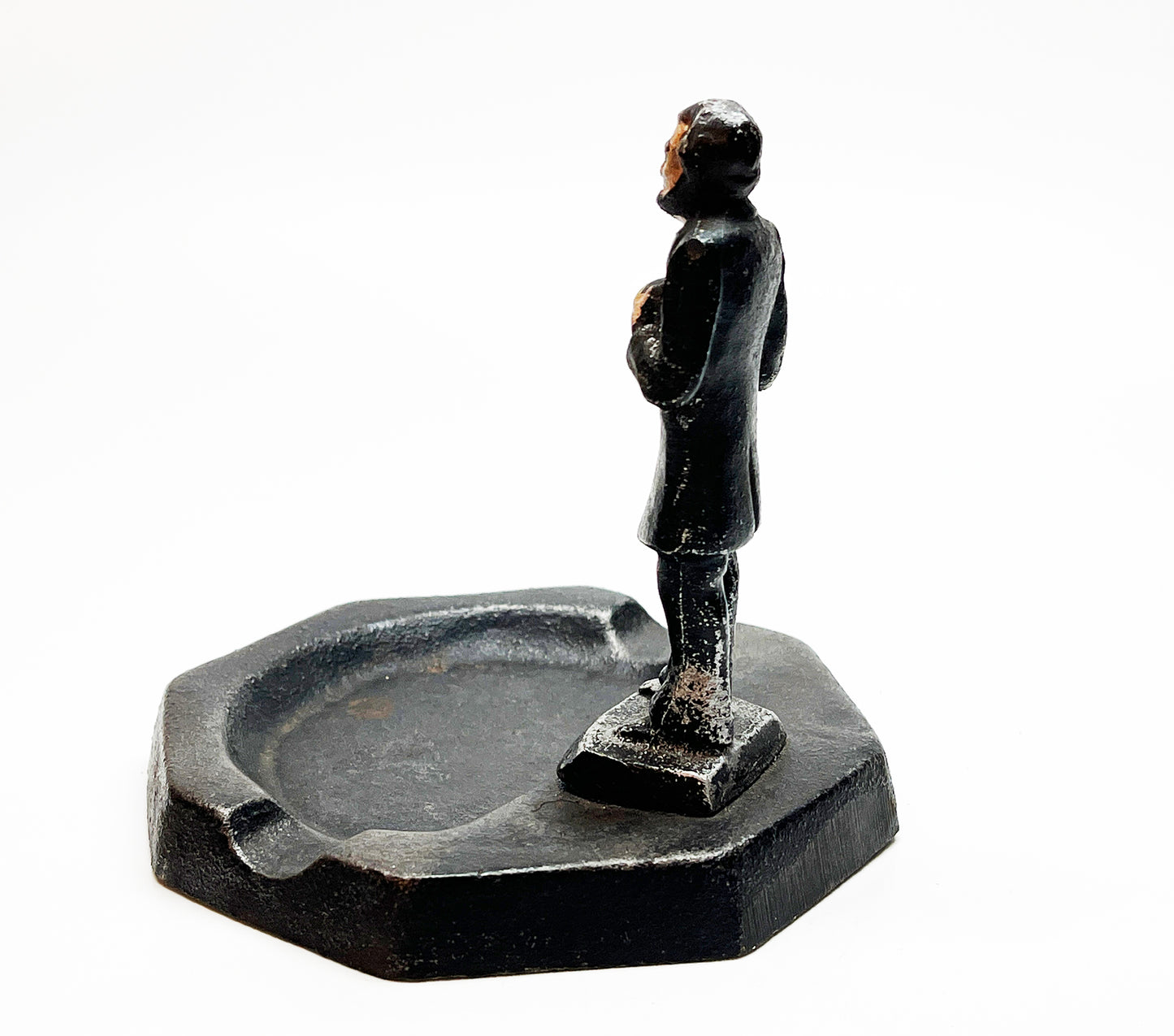 1940s Abraham Lincoln Cast Iron Ashtray