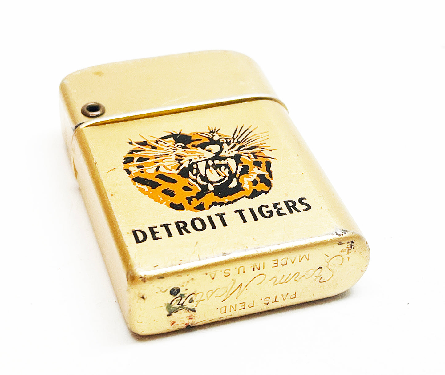 1960s Detroit Tigers MLB Baseball Storm Master Lighter