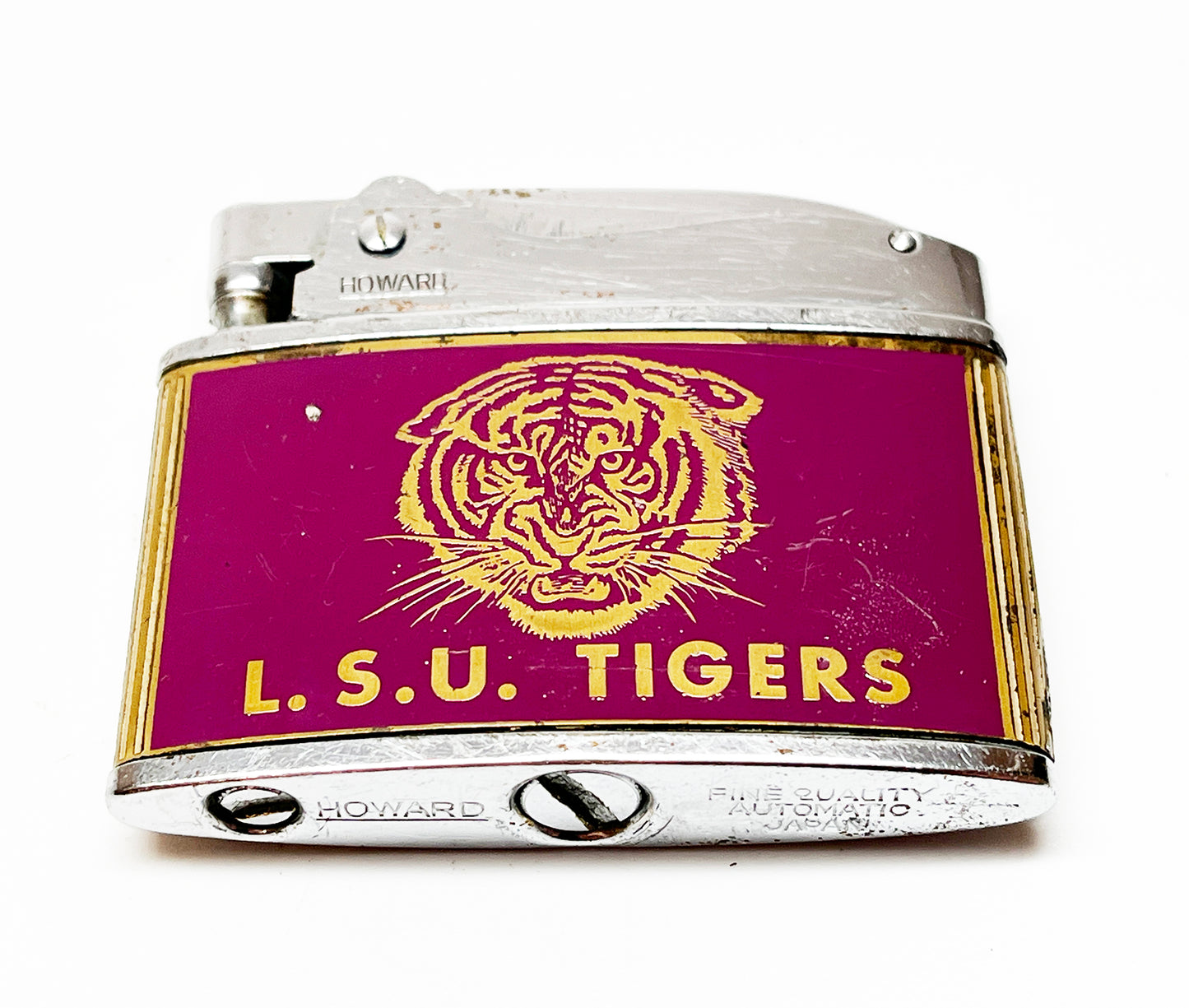 1960s LSU Fighting Tigers NCAA College Football Vintage Lighter