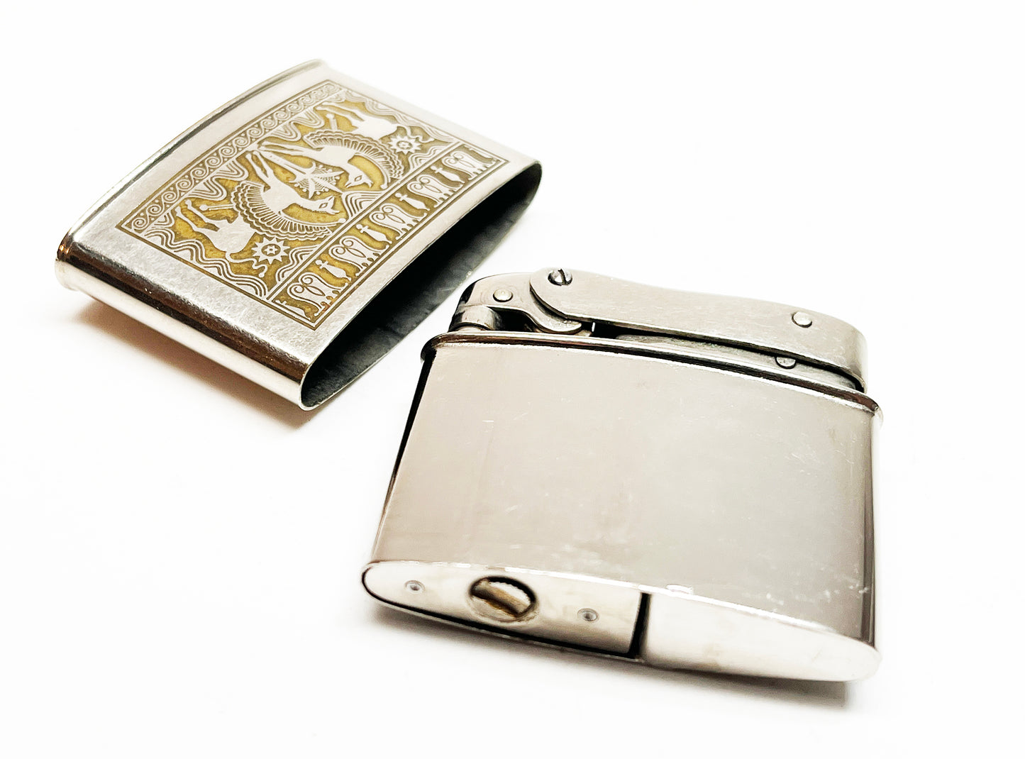 1952 Mylflam Zuner Duplex 1000 Llama Lighter