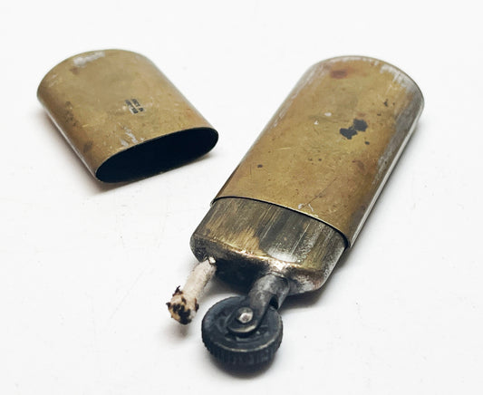 1912 MEB Brass Sleeve Lighter Made in Austria