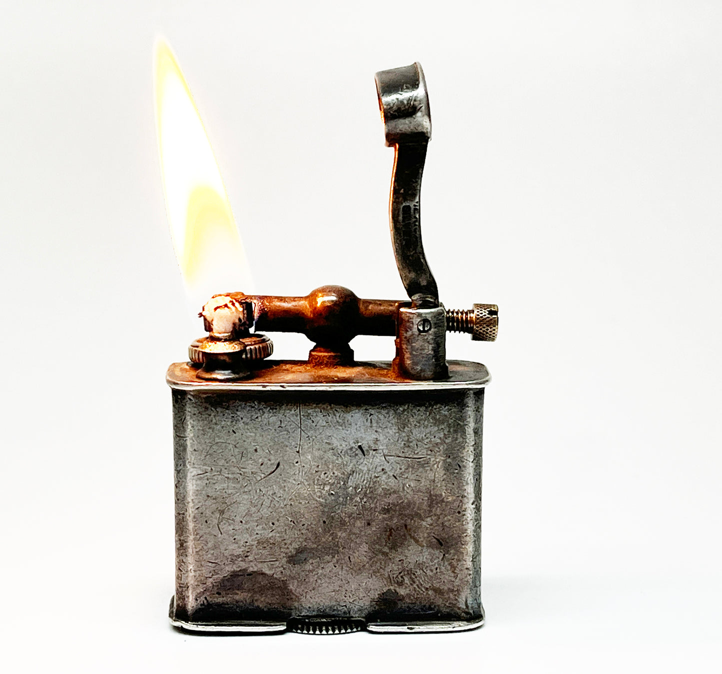 Mexican Silver Lift-Arm 1930s Lighter