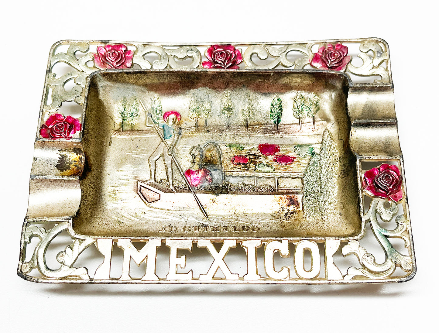 1950s Mexico City and Tijuana Ashtray Set