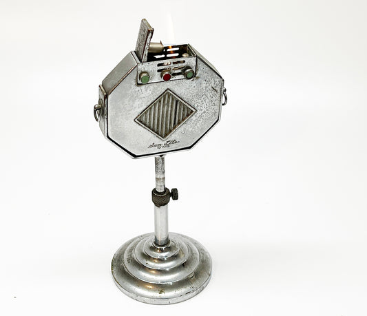 1950s Sun Lite / KKS Japanese Microphone Shaped Semi Automatic Figural Lighter