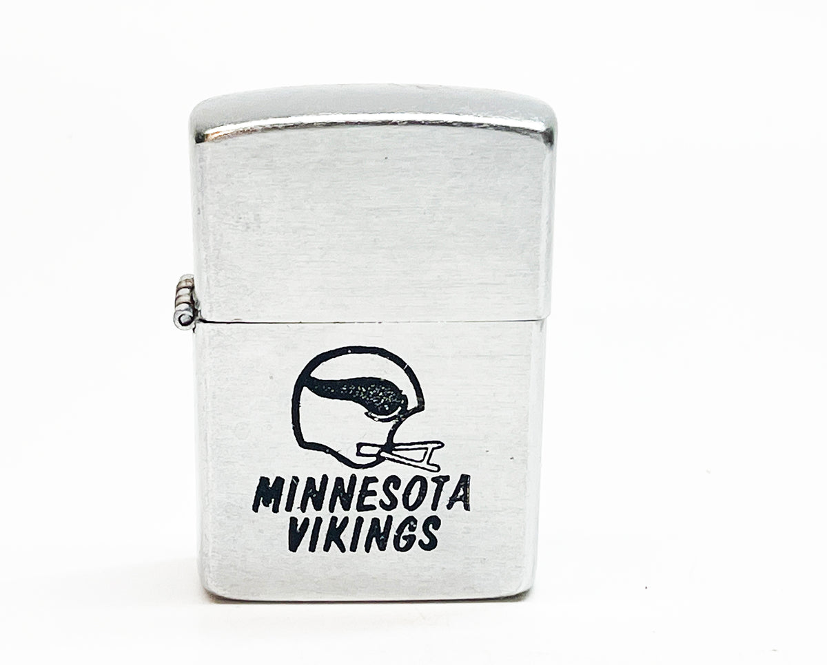 1960s Minnesota Vikings Vintage NFL Football Flip Top Lighter