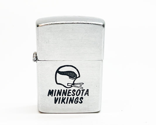 1960s Minnesota Vikings Vintage NFL Football Flip Top Lighter