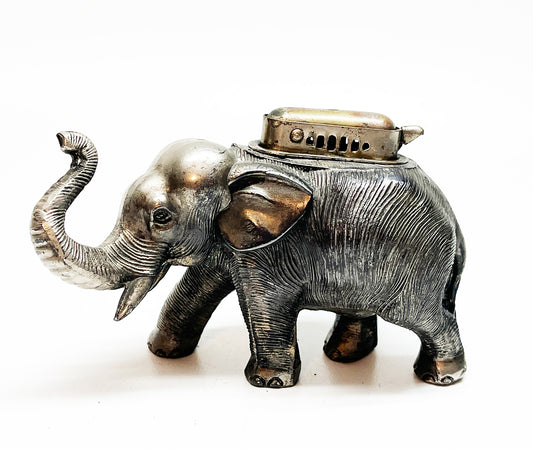 1950s Elephant-Shaped Figural Japanese Table Lighter