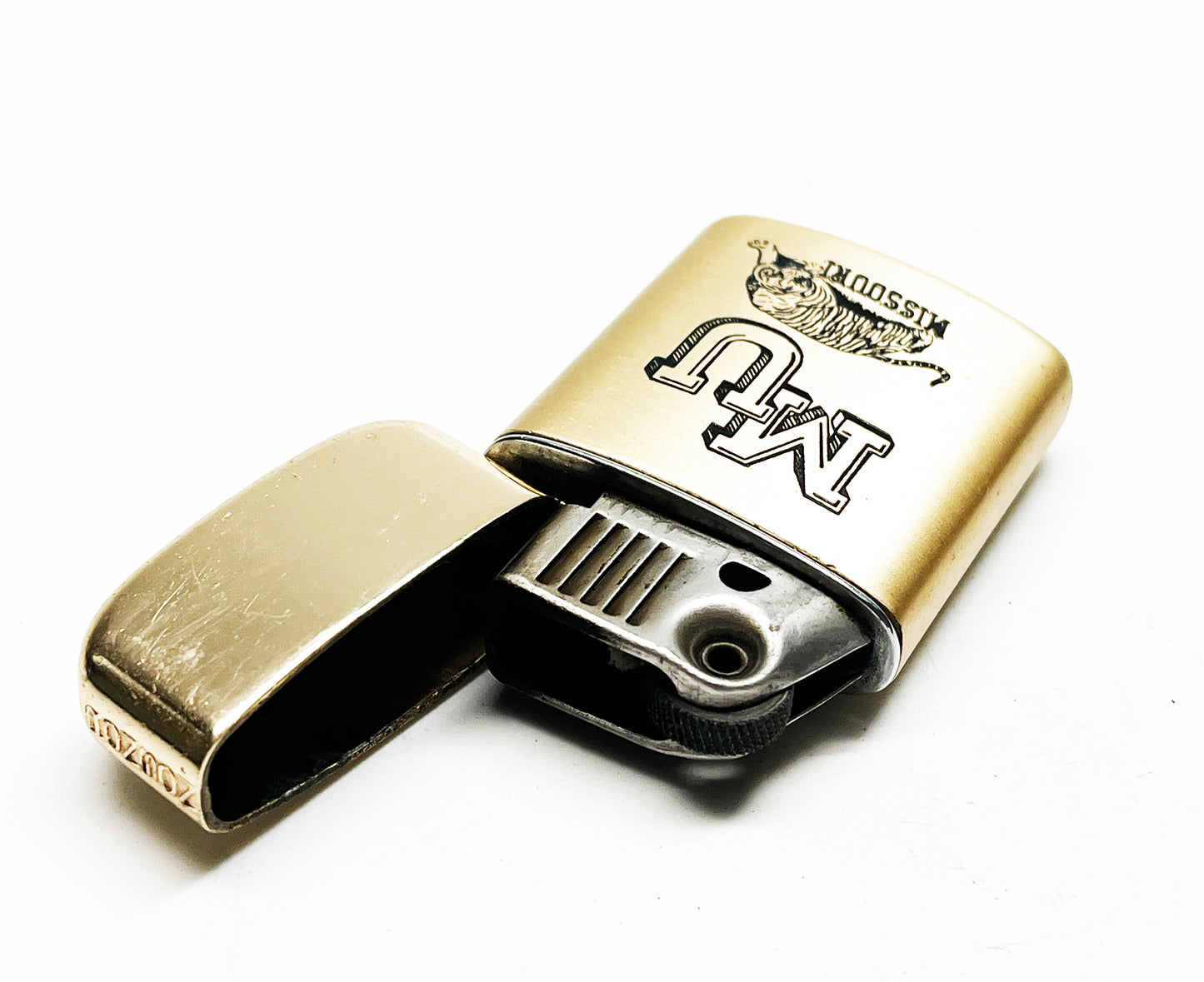 1960s University of Missouri Mizzou Truman the Tiger Ronson Typhoon Lighter