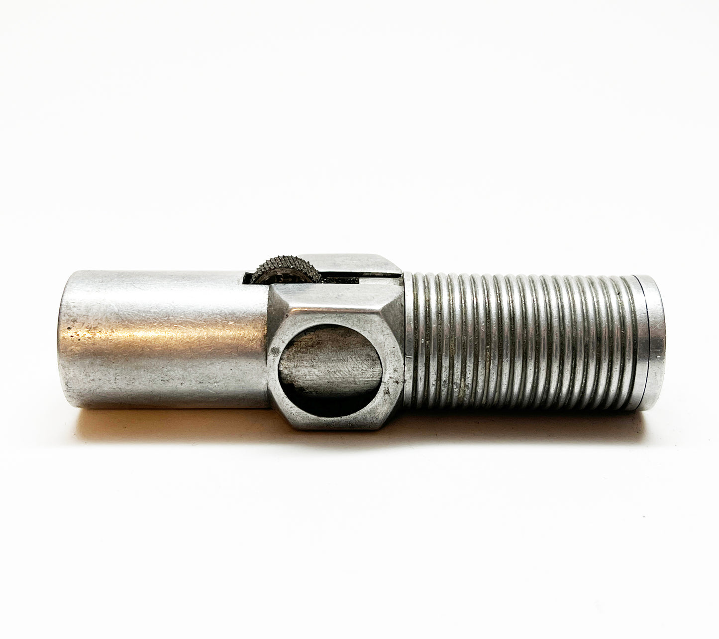 WORKING NIMROD PIPELITER - Vintage 1950s Antique Old Aluminum Pipe Lighter, Made in usa