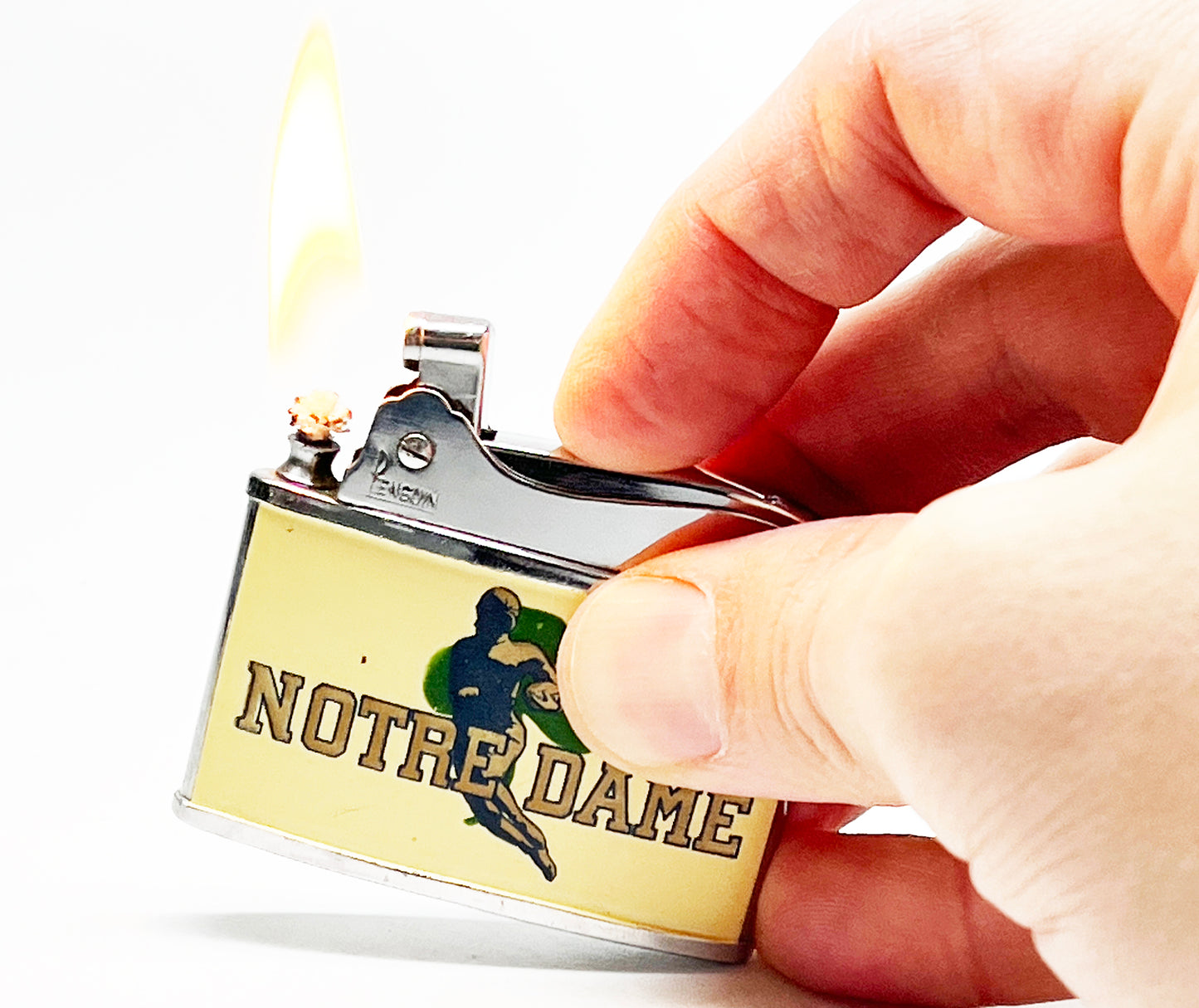 1960s Notre Dame Fighting Irish NCAA Football Lighter