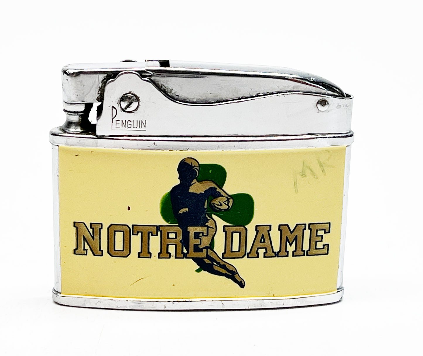 1960s Notre Dame Fighting Irish NCAA Football Lighter