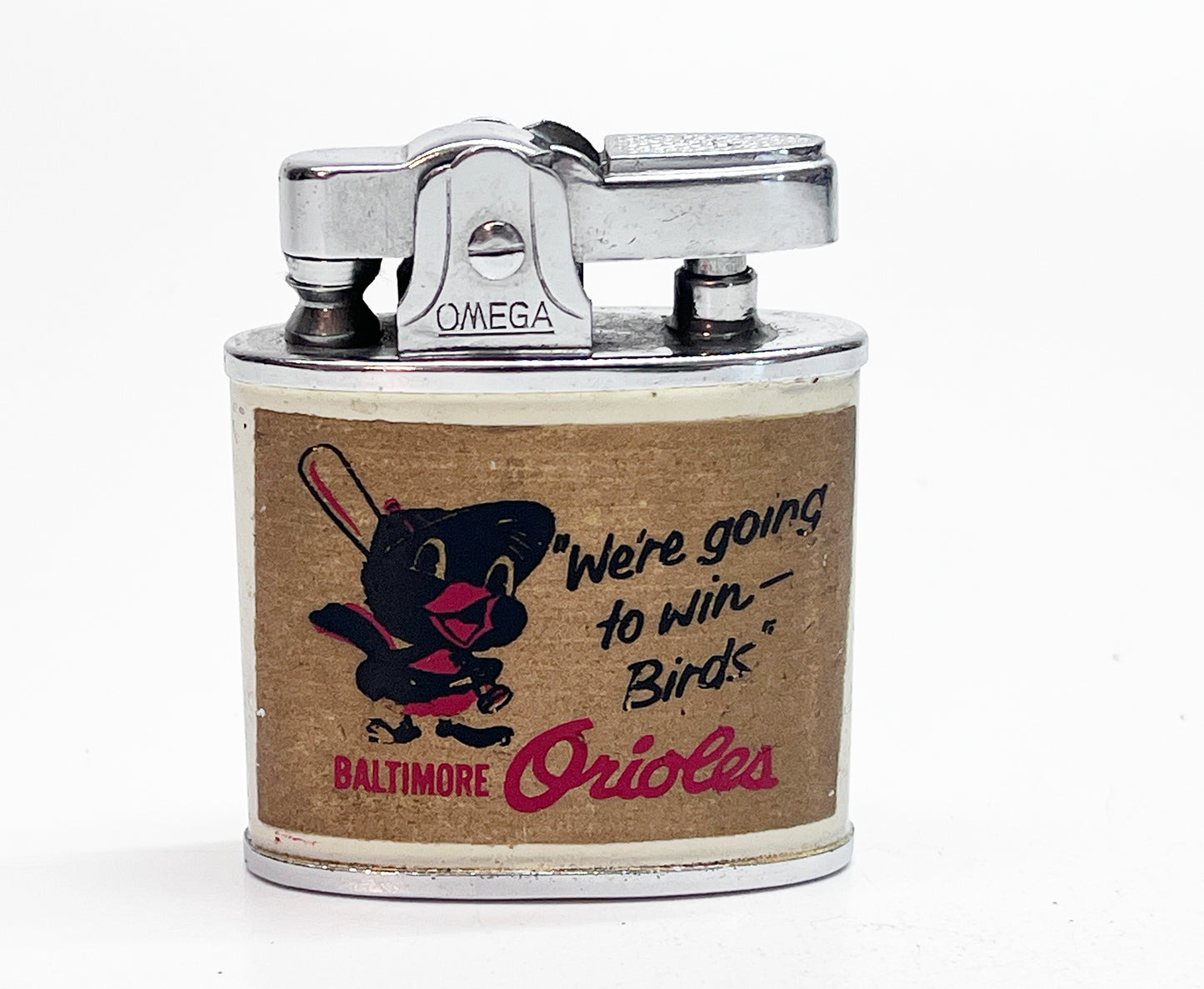 1950s Baltimore Orioles MLB Baseball Kent Cigarettes Lighter