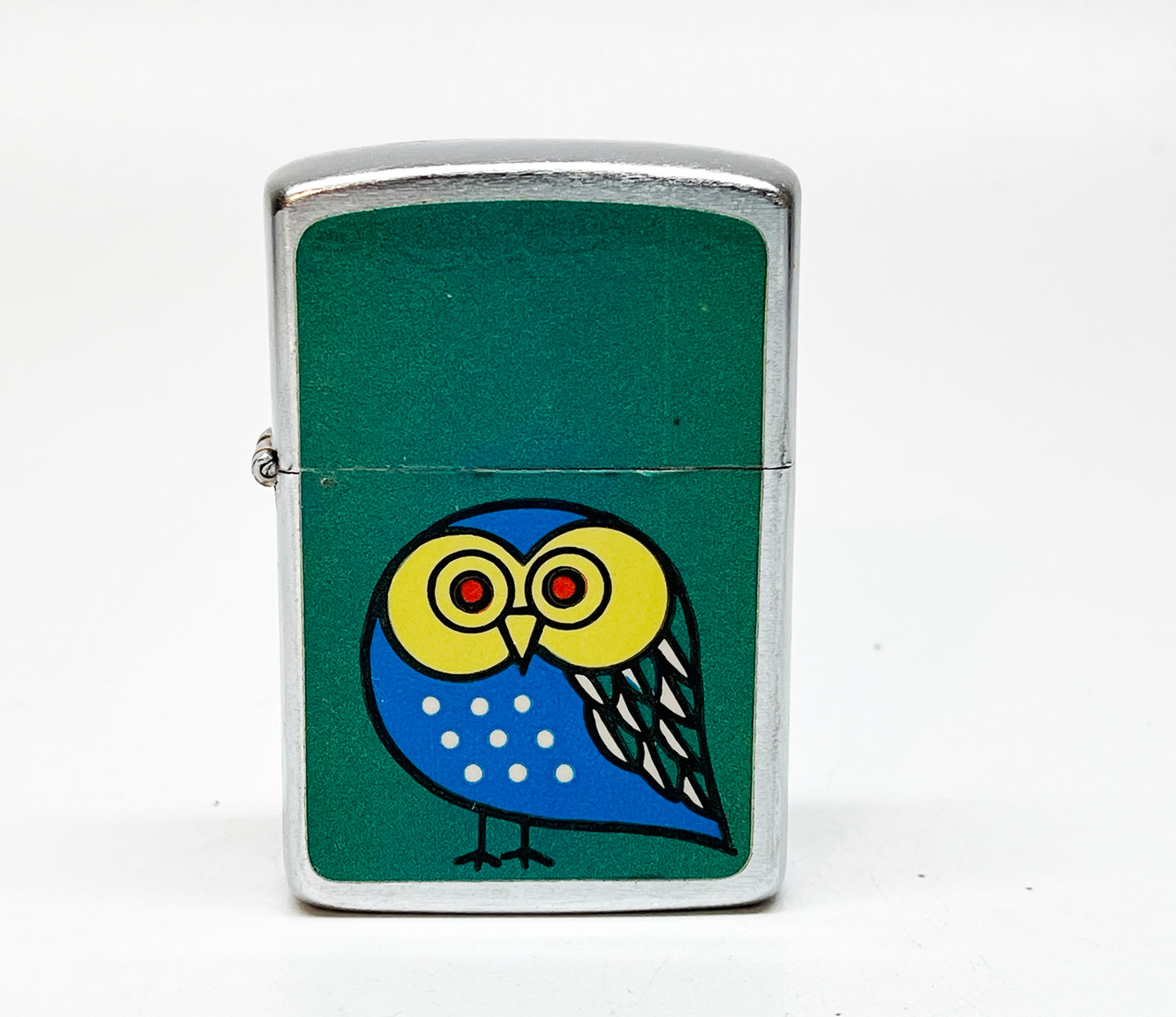1960s Owl My-Lite Brand Hippie Lighter