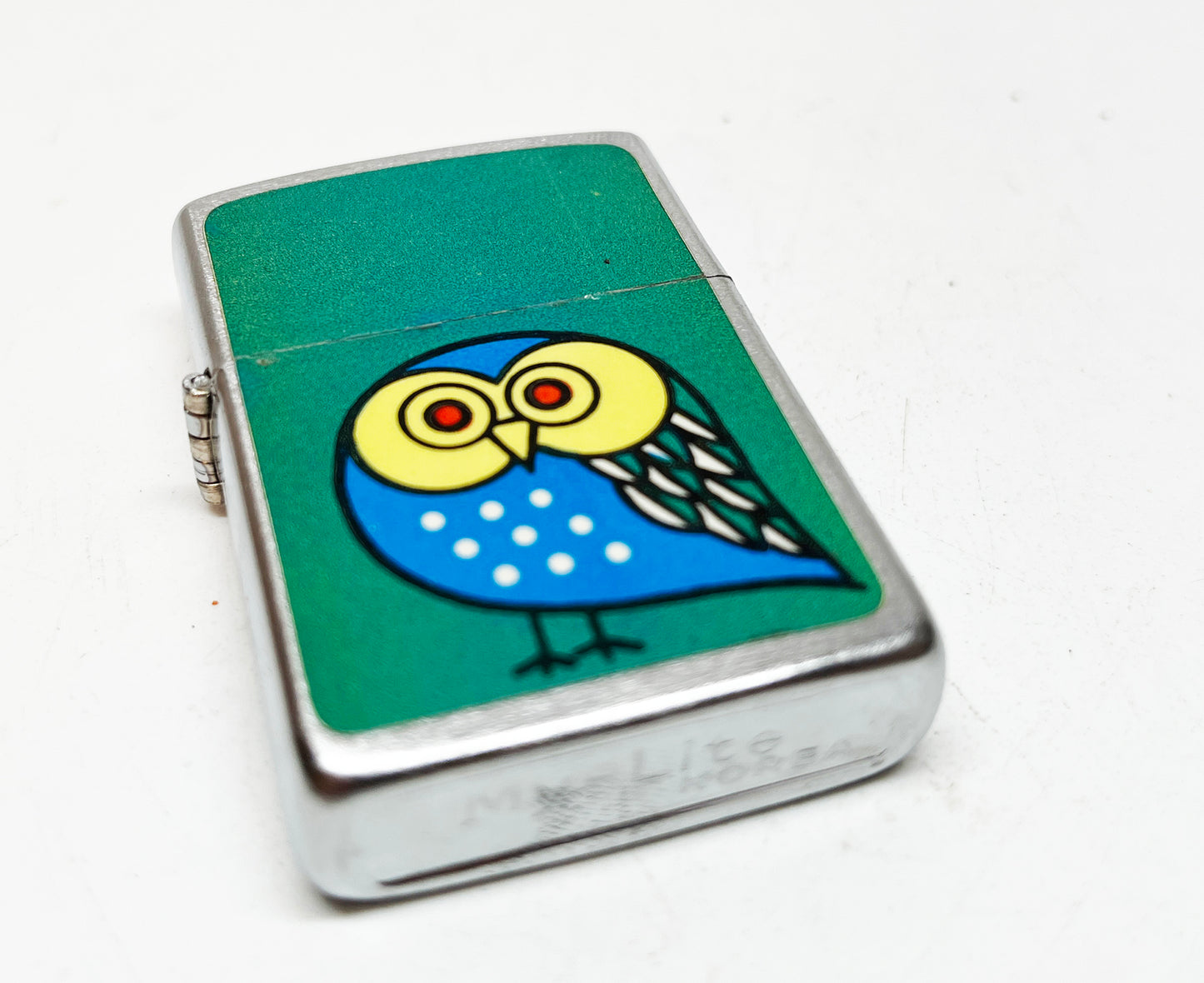 1960s Owl My-Lite Brand Hippie Lighter