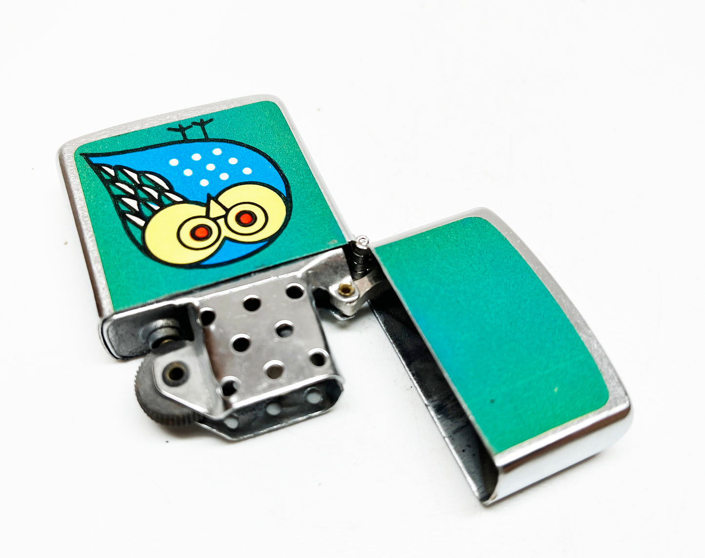 1960s Owl My-Lite Brand Hippie Lighter