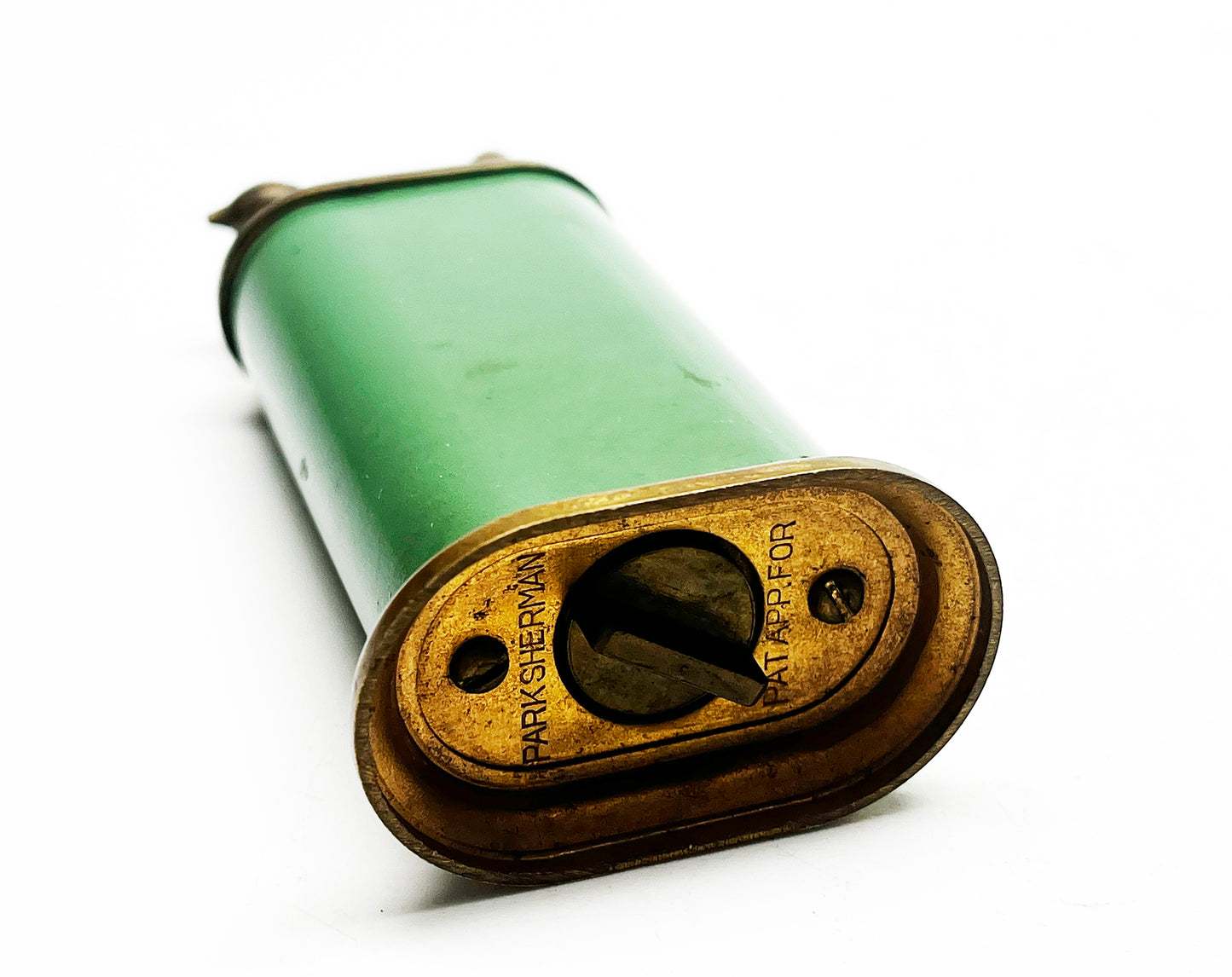 1930s Park Sherman 18kt Gold Plated Table Lighter