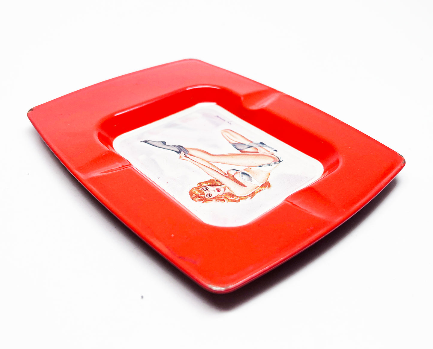 1950s Pinup Girl Ashtray