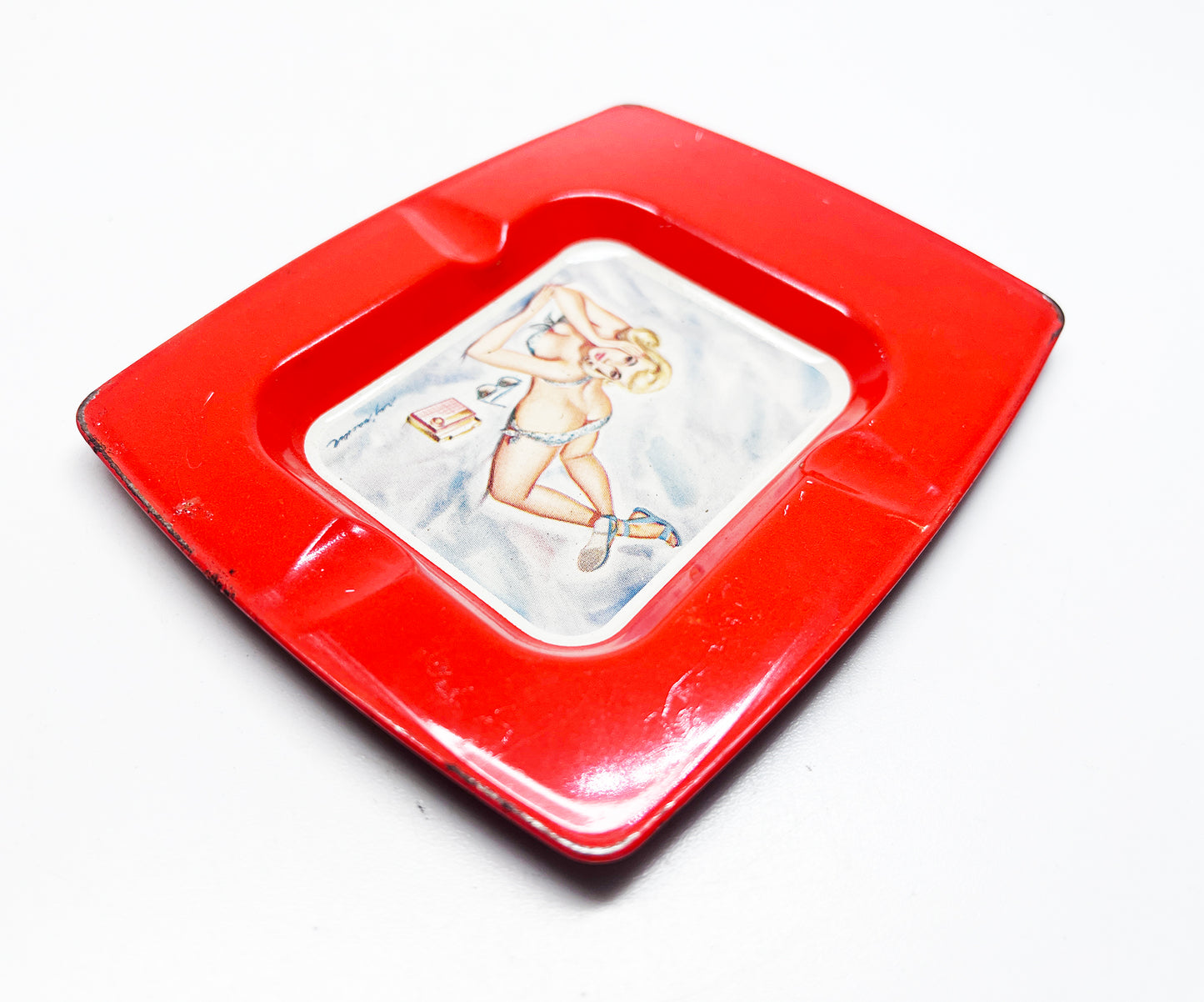 1950s Pinup Girl Ashtray