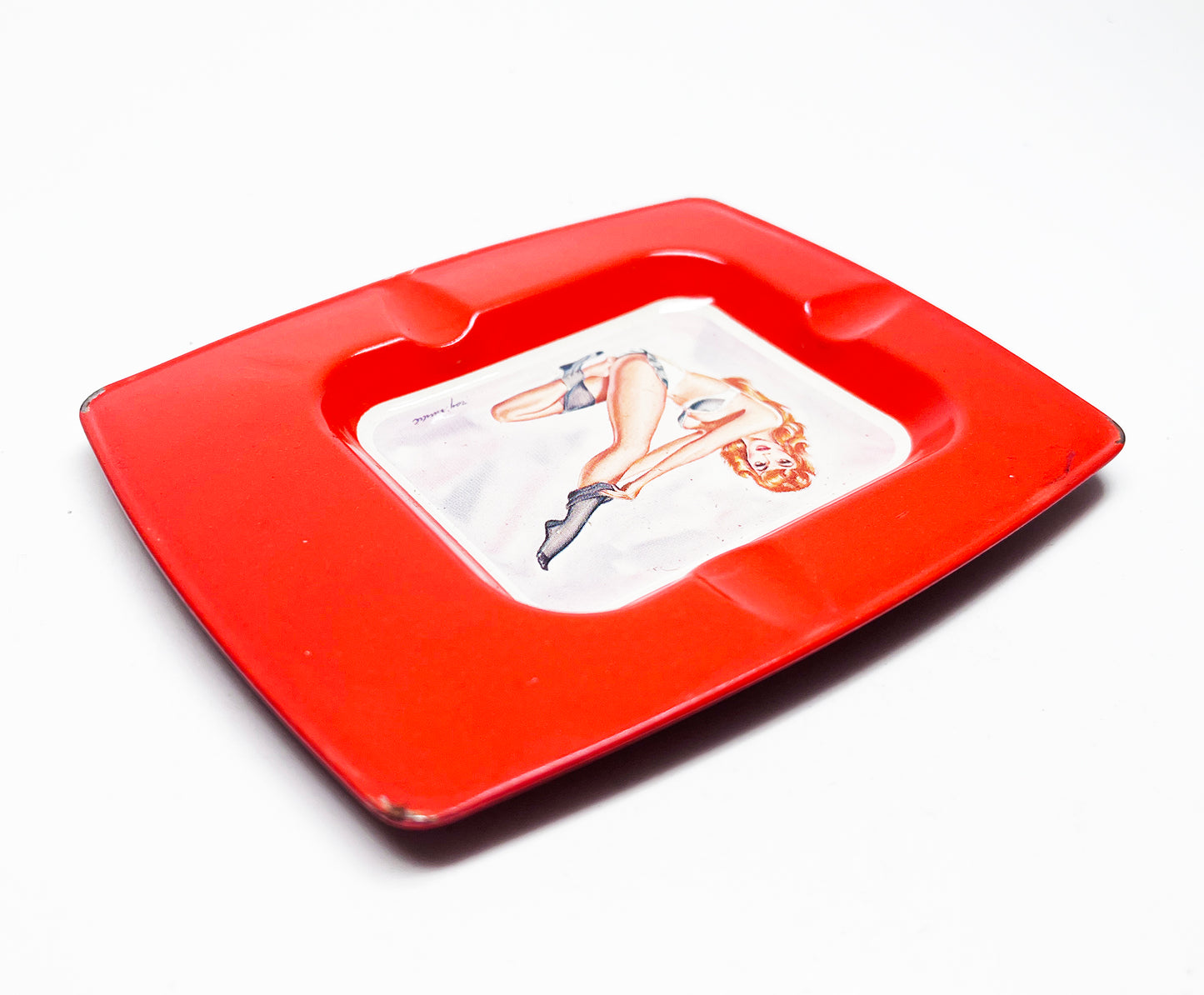 1950s Pinup Girl Ashtray