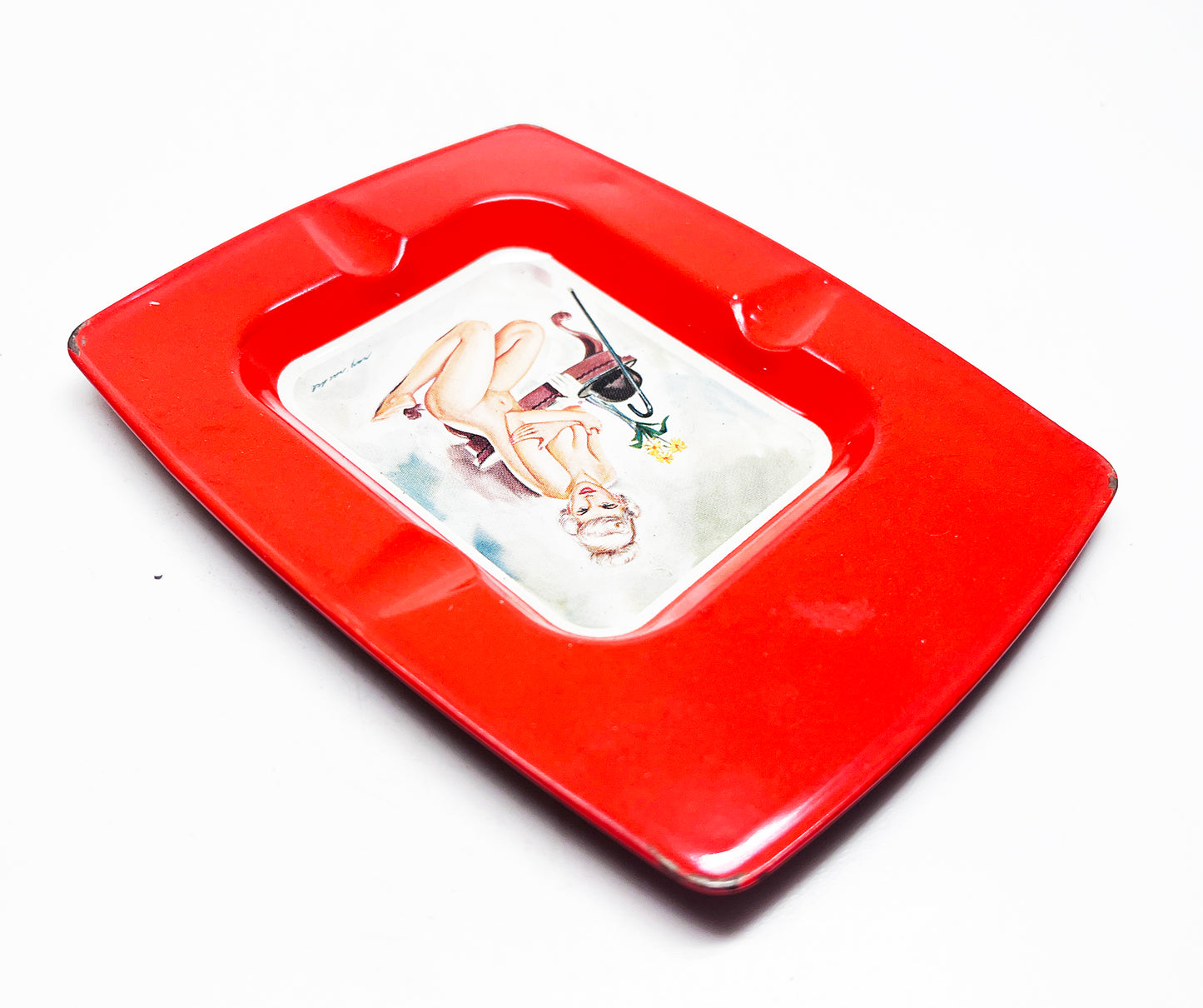 1950s Pinup Girl Ashtray