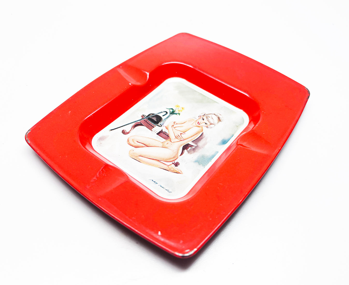 1950s Pinup Girl Ashtray
