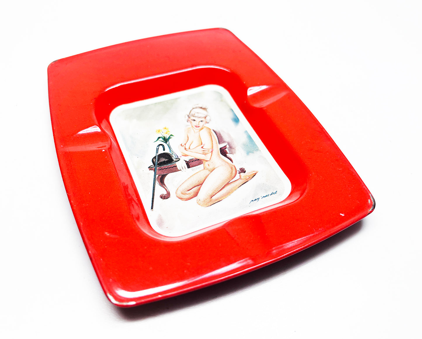 1950s Pinup Girl Ashtray