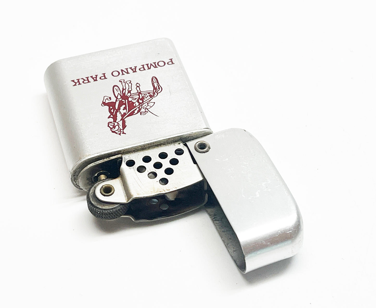 1960s Pompan Park Horse Harness Racing Storm Master Lighter