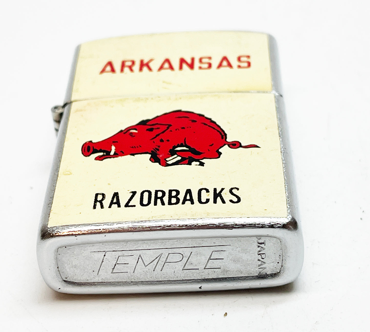 1960s University of Arkansas Razorbacks College Football Lighter