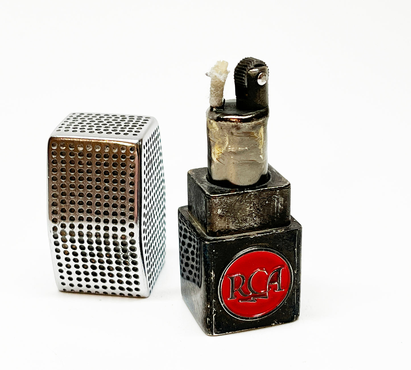 1930s RCA 74-B Junior Ribbon Microphone Figural Lighter