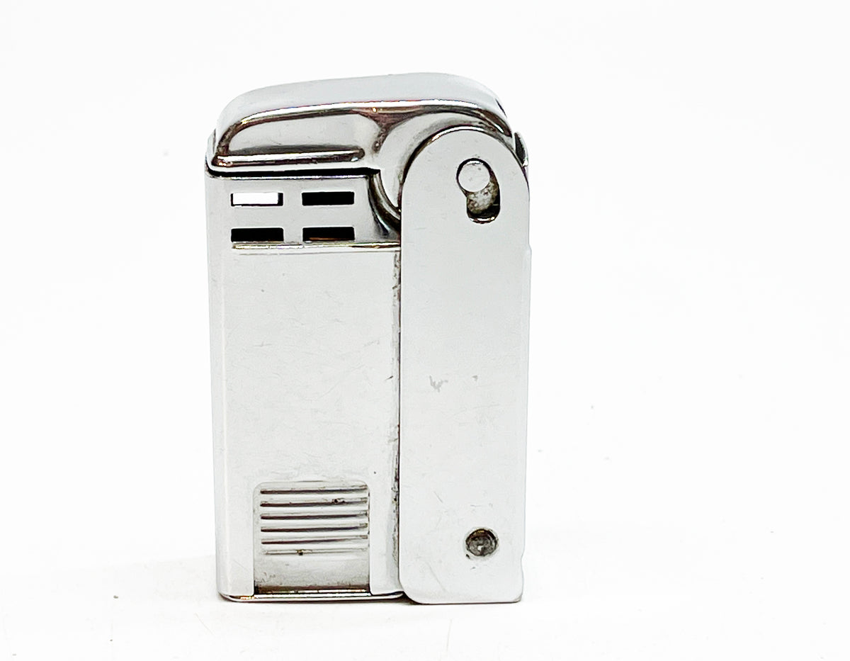 Working 1940s Regens Squeeze Style Slotted Windguard Lighter