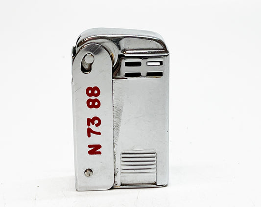 Working 1940s Regens Squeeze Style Slotted Windguard Lighter
