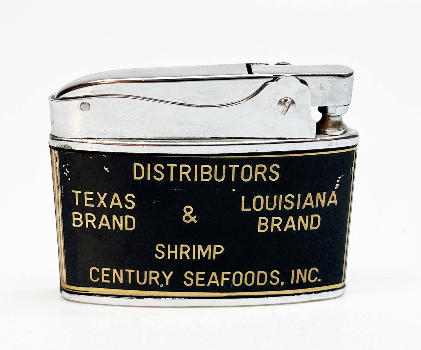 1950s South African Rock Lobster Tails Advertising Lighter