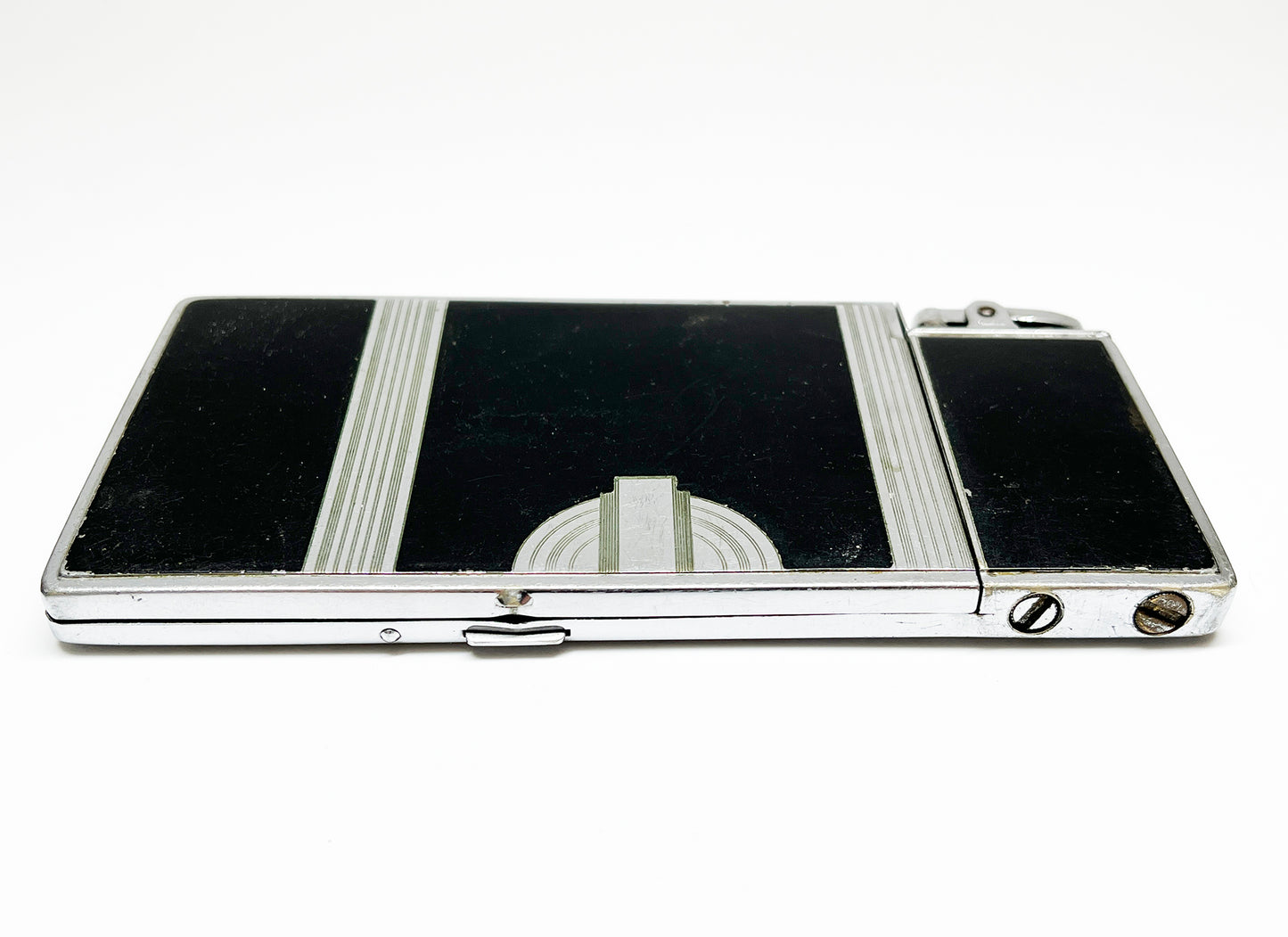 Ronson Fourteencase 1930s Lighter and Cigarette Case Combination