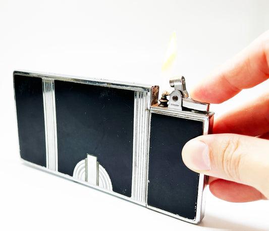 Ronson Fourteencase 1930s Lighter and Cigarette Case Combination