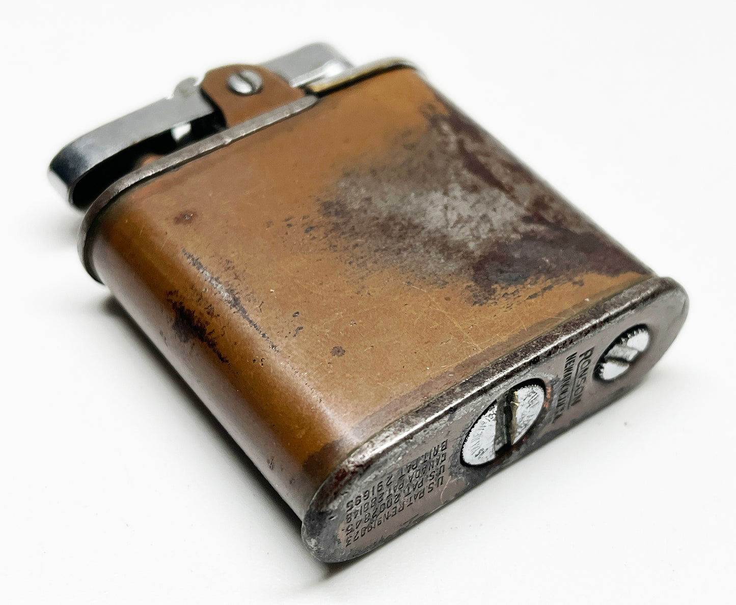 Ronson Wartime Model Whirlwind 1940s WWII Lighter