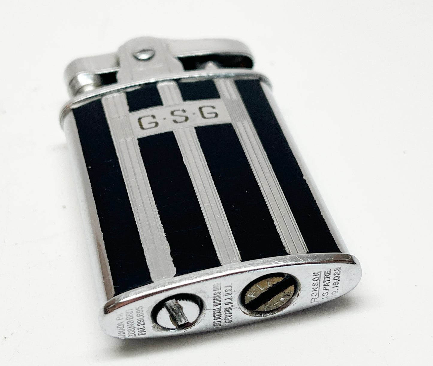1940s Ronson Banker Lighter