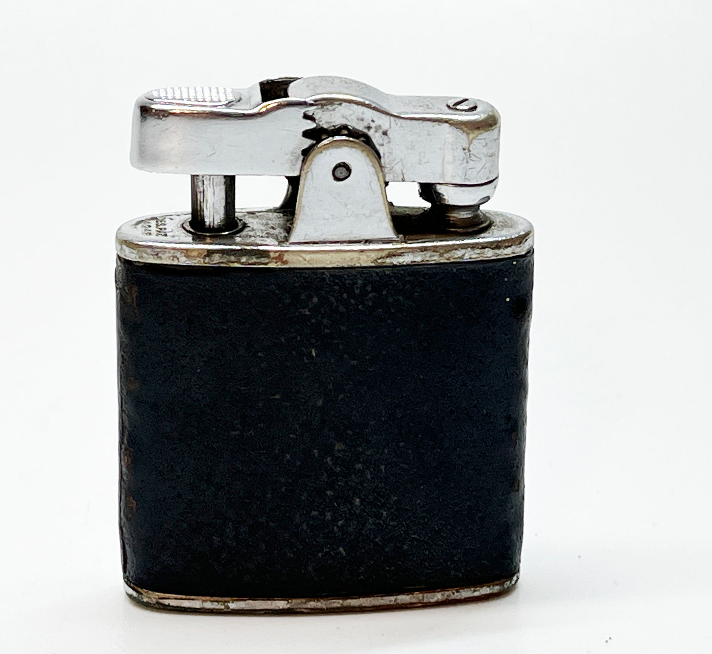 1930s Ronson De-Light Leather-Wrapped Lighter