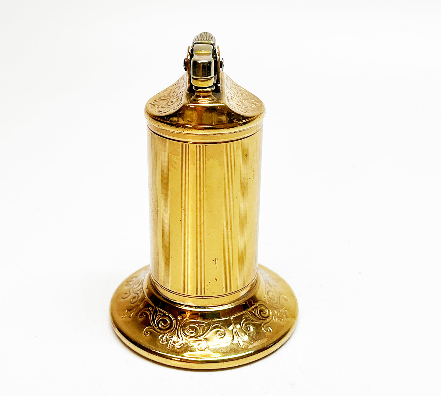 1930s Ronson Duchess Gold Plated Table Lighter