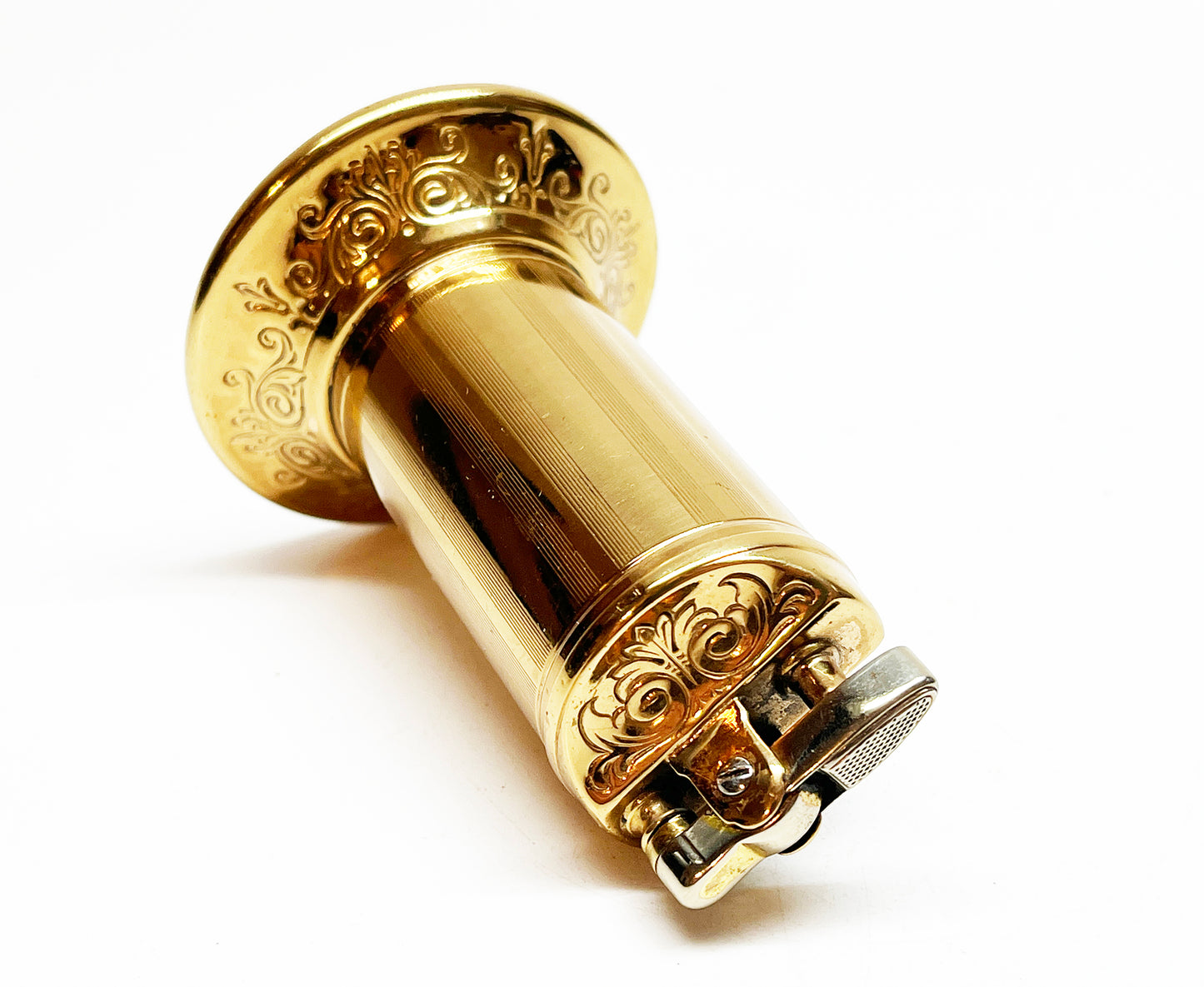 1930s Ronson Duchess Gold Plated Table Lighter