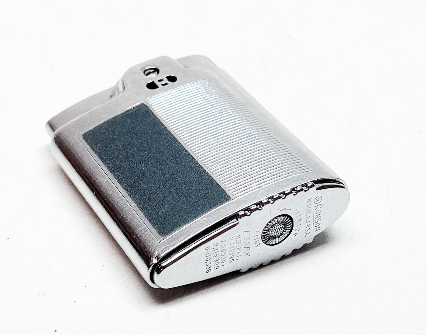1950s Ronson Essex Machined Pattern Lighter