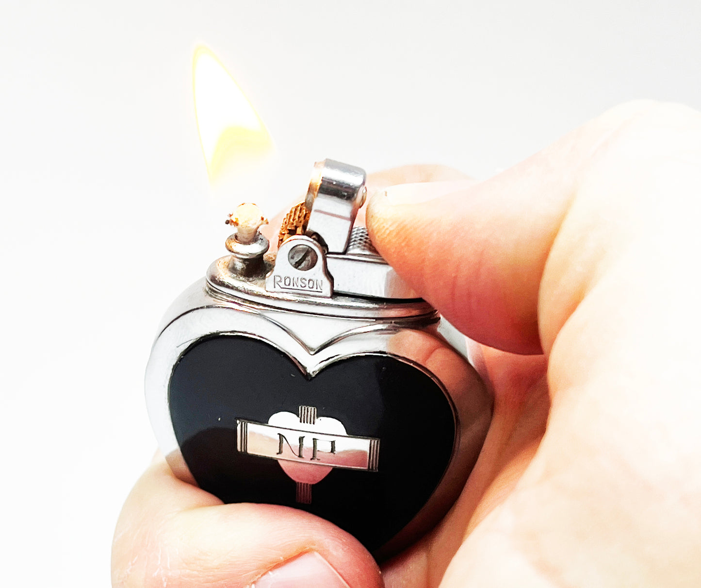 1930s Ronson Heart Lighter