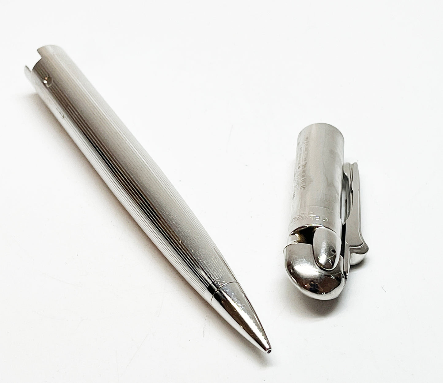 Rare Ronson 1950s Rhodium-Plated Penciliter