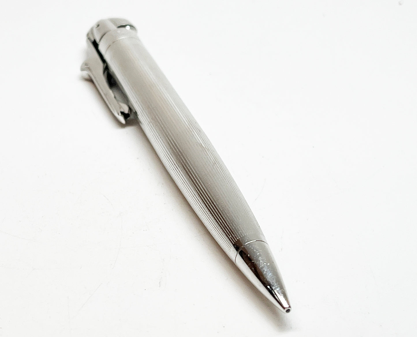 Rare Ronson 1950s Rhodium-Plated Penciliter