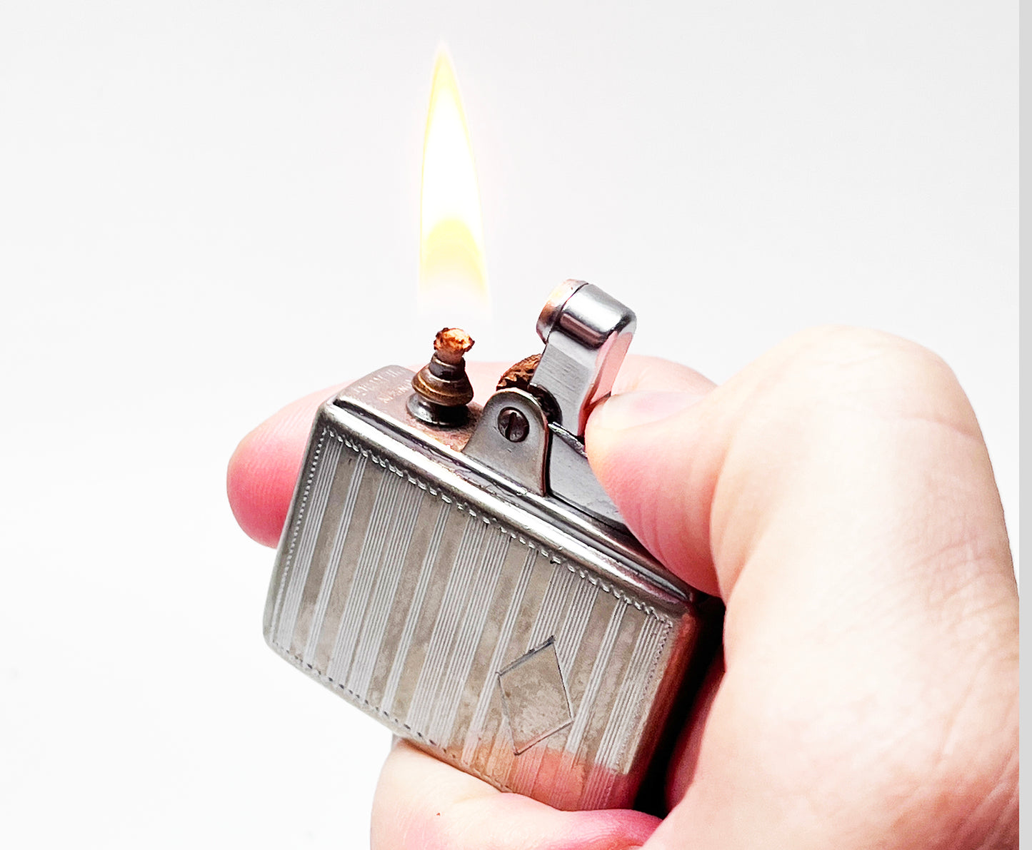 Working 1930's Ronson Piercig Cigar Piercing Lighter